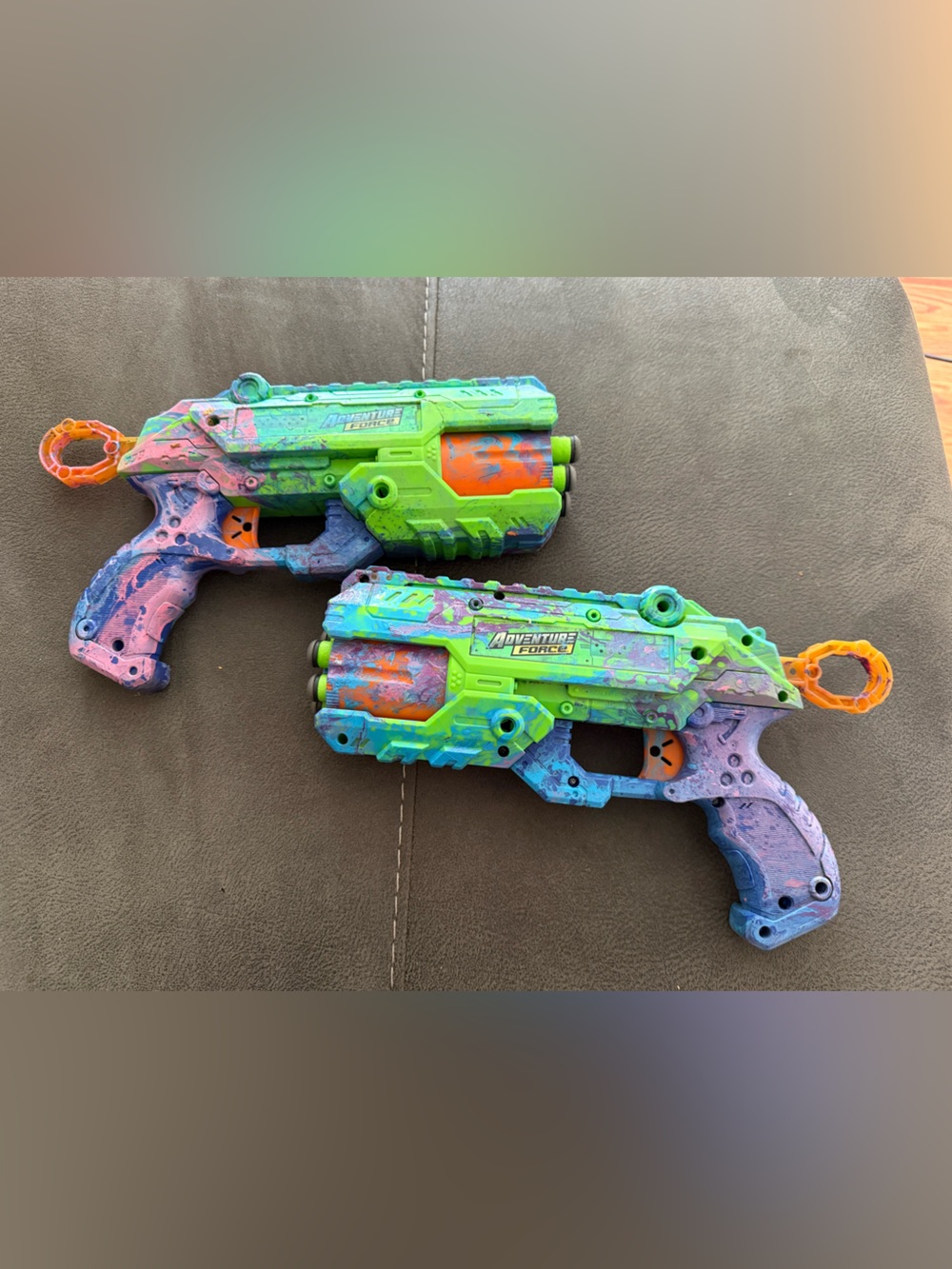 Adventure Force Green & Purple Foam Dart Blaster (Set of 2)